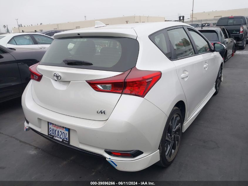 2018 Toyota Corolla Im VIN: JTNKARJE7JJ554048 Lot: 39596266