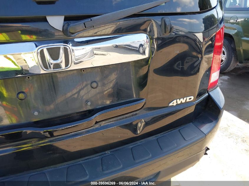 2012 Honda Pilot Ex-L VIN: 5FNYF4H64CB006505 Lot: 39596269