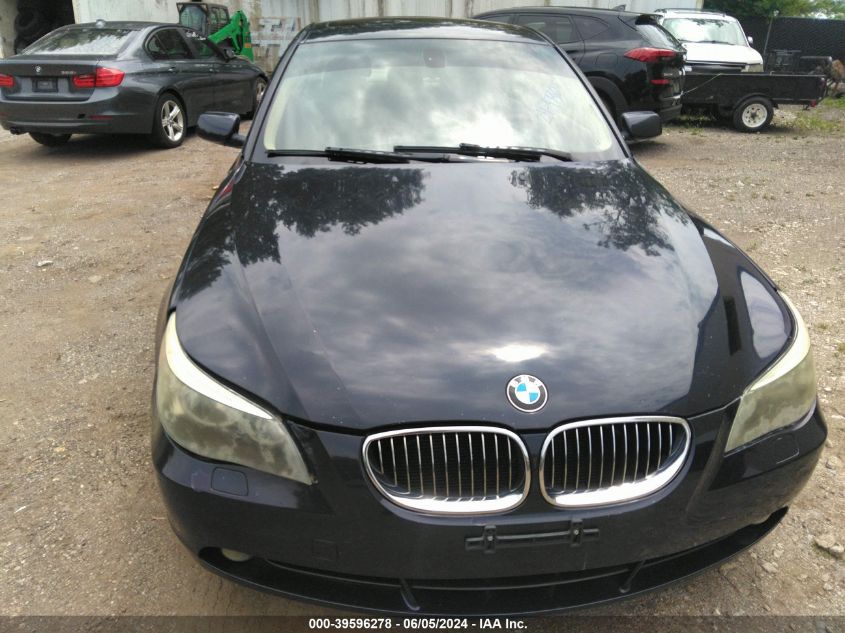 2007 BMW 525Xi VIN: WBANF33567CS39975 Lot: 39596278