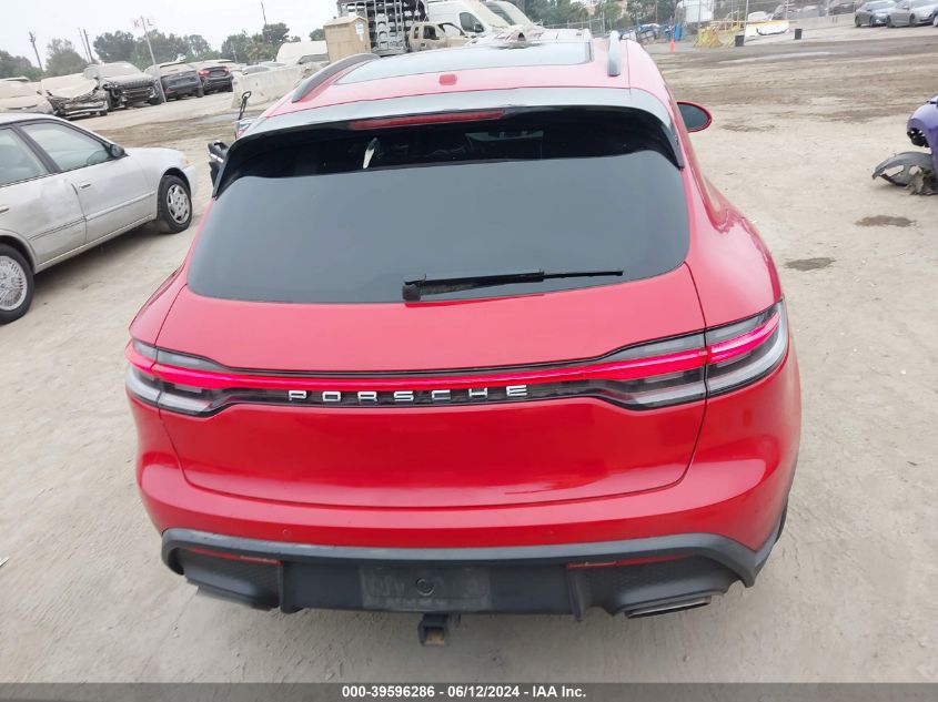 2022 Porsche Macan VIN: WP1AA2A50NLB01423 Lot: 39596286