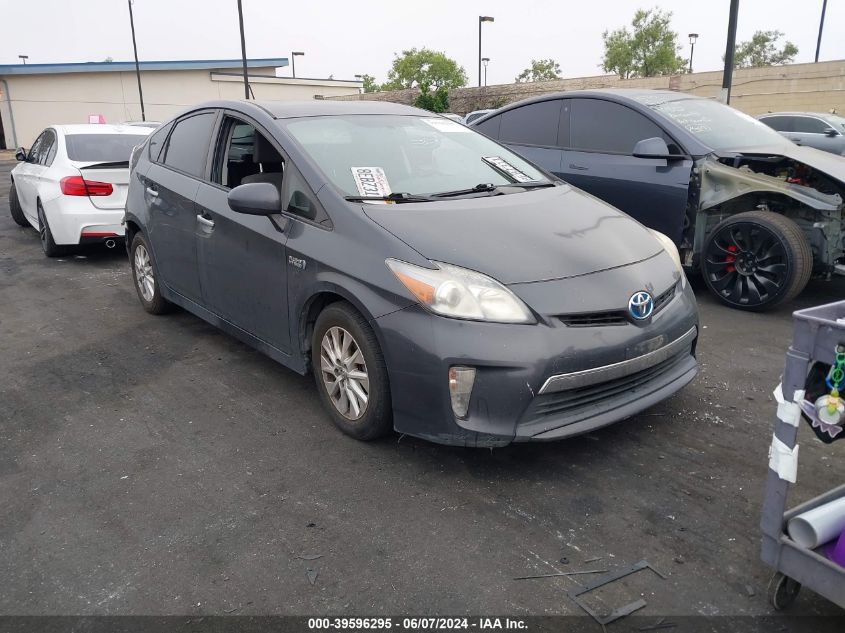 2013 Toyota Prius Plug-In VIN: JTDKN3DPXD3036527 Lot: 39596295