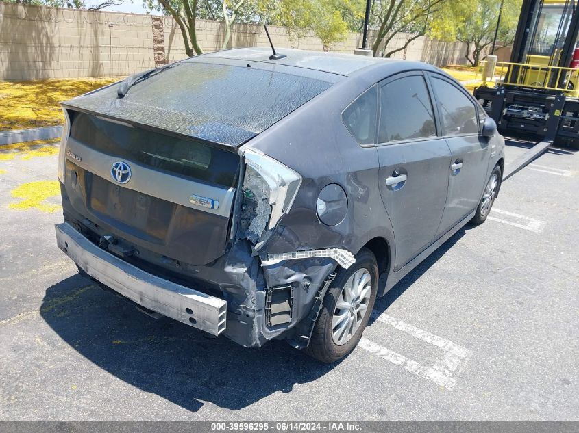 2013 Toyota Prius Plug-In VIN: JTDKN3DPXD3036527 Lot: 39596295