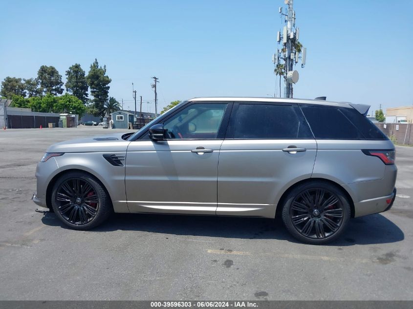 2020 Land Rover Range Rover Sport Hse Dynamic VIN: SALWR2SE9LA893894 Lot: 39596303