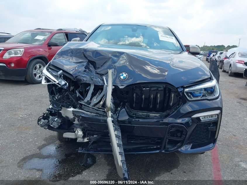 2020 BMW X6 M50I VIN: 5UXCY8C07L9C67301 Lot: 39596320