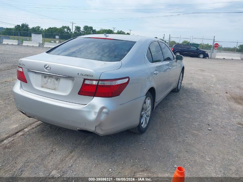 2007 Lexus Ls 460 VIN: JTHBL46F275020135 Lot: 39596321