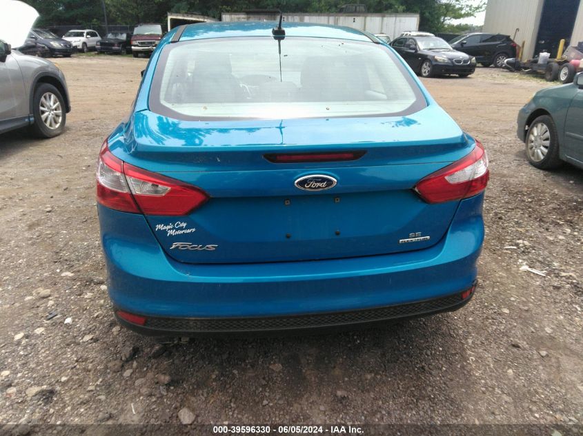 2014 Ford Focus Se VIN: 1FADP3F20EL154162 Lot: 39596330