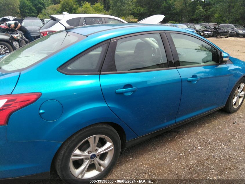 2014 Ford Focus Se VIN: 1FADP3F20EL154162 Lot: 39596330