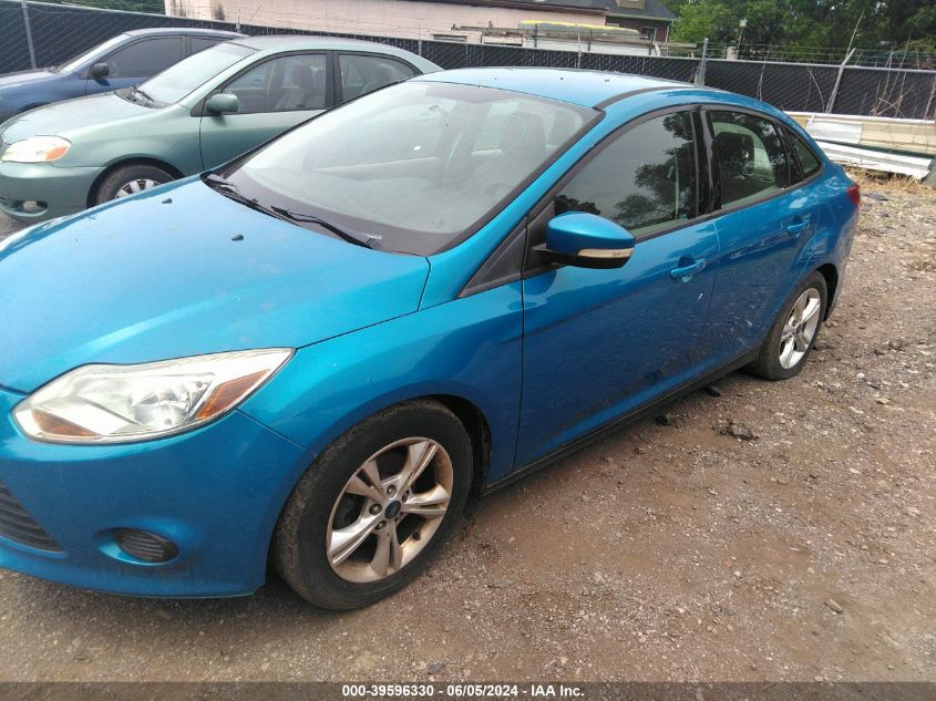 2014 Ford Focus Se VIN: 1FADP3F20EL154162 Lot: 39596330