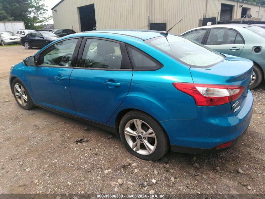 2014 Ford Focus Se VIN: 1FADP3F20EL154162 Lot: 39596330