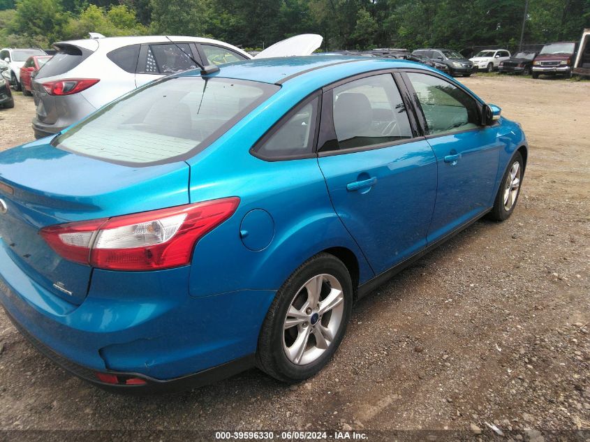 2014 Ford Focus Se VIN: 1FADP3F20EL154162 Lot: 39596330