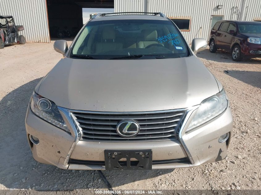 2013 Lexus Rx 350 VIN: 2T2BK1BAXDC155404 Lot: 39596336