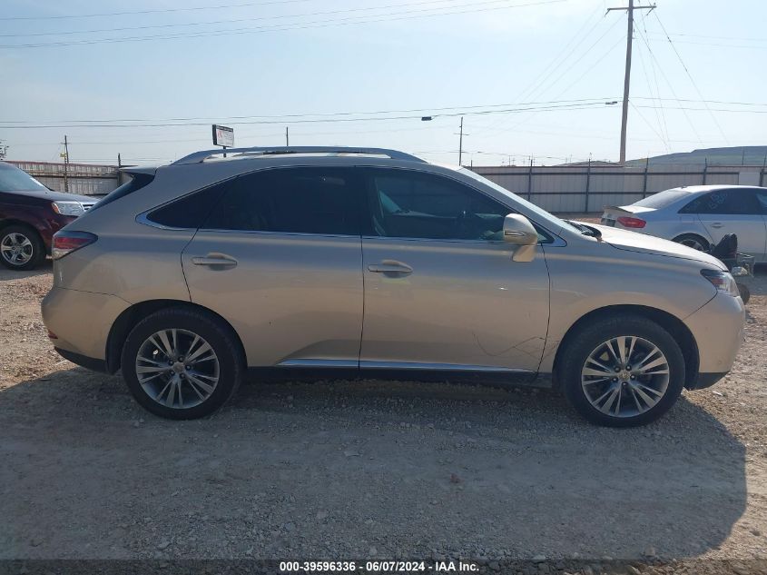 2013 Lexus Rx 350 VIN: 2T2BK1BAXDC155404 Lot: 39596336