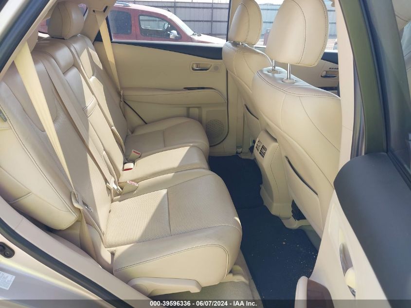 2013 Lexus Rx 350 VIN: 2T2BK1BAXDC155404 Lot: 39596336