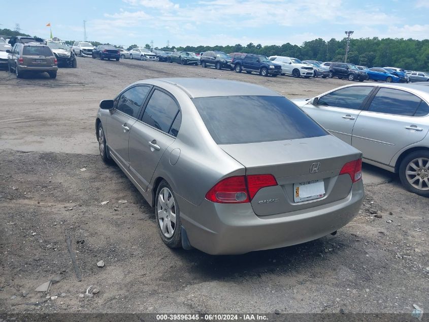 2006 Honda Civic Lx VIN: 1HGFA16516L098254 Lot: 39596345