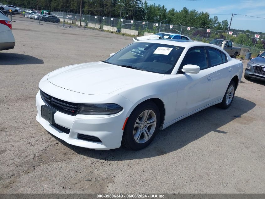 2022 Dodge Charger Sxt Rwd VIN: 2C3CDXBG3NH212807 Lot: 39596349