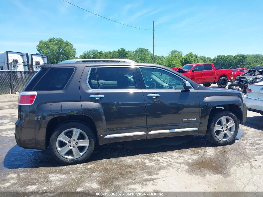 2013 GMC Terrain Denali VIN: 2GKFLZEK2D6139161 Lot: 39596367