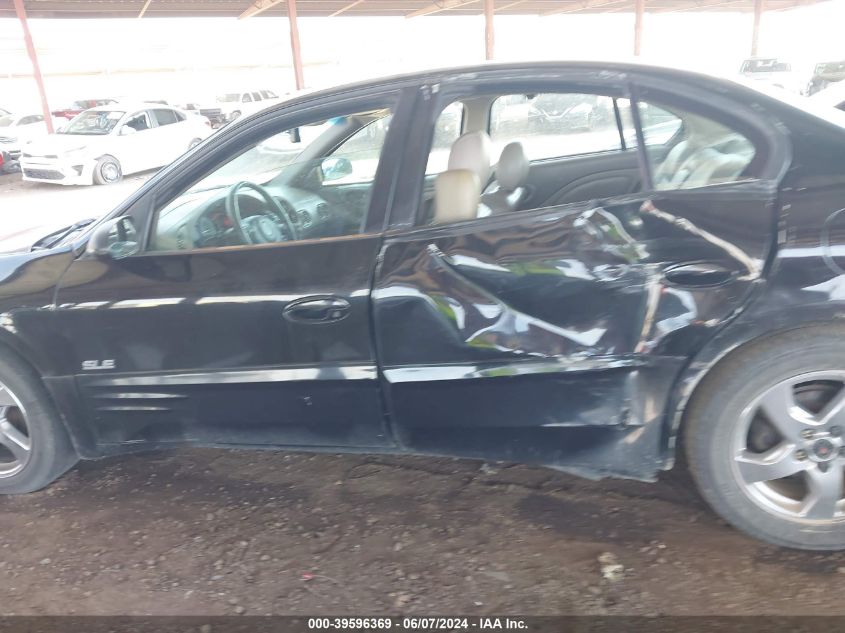 2003 Pontiac Bonneville Sle VIN: 1G2HY52KX34137097 Lot: 39596369