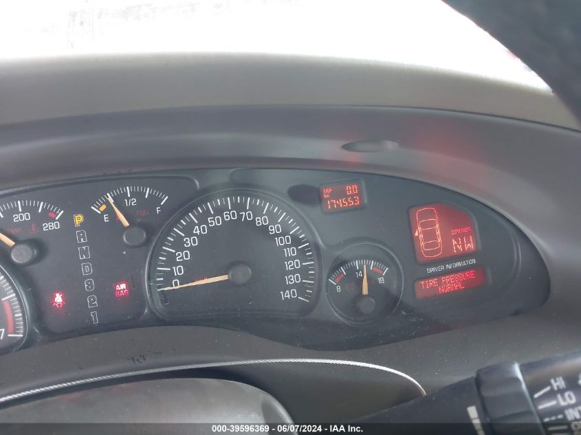 2003 Pontiac Bonneville Sle VIN: 1G2HY52KX34137097 Lot: 39596369