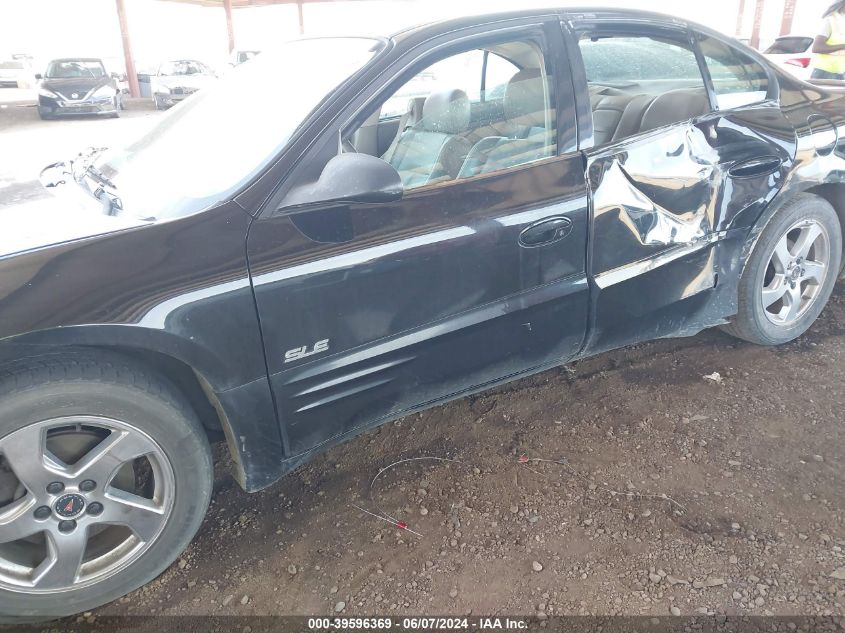 2003 Pontiac Bonneville Sle VIN: 1G2HY52KX34137097 Lot: 39596369