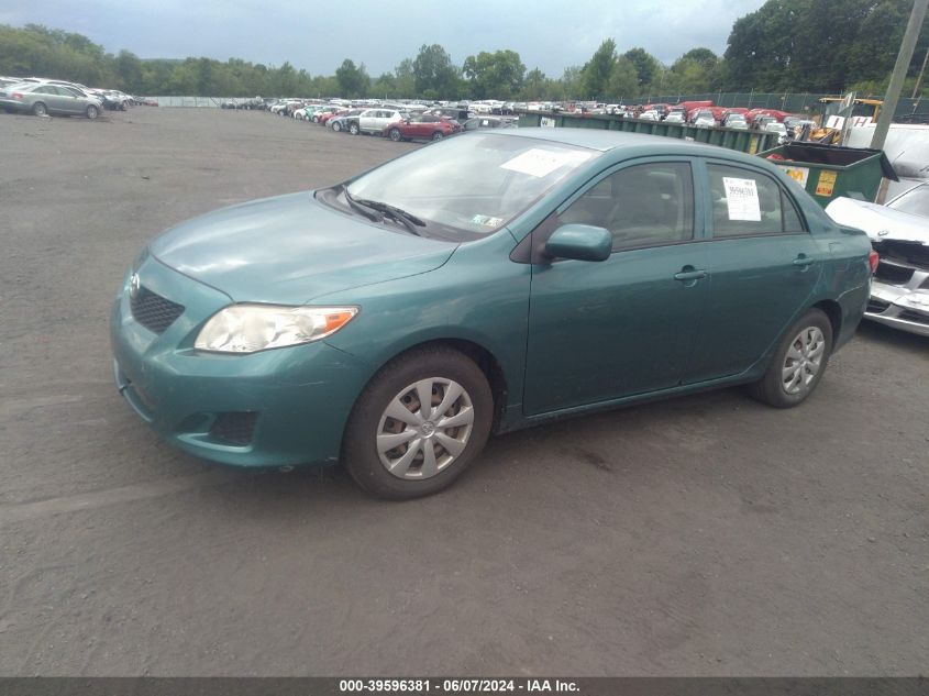 2009 Toyota Corolla Le VIN: JTDBL40EX9J030813 Lot: 39596381