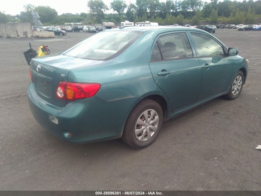 2009 Toyota Corolla Le VIN: JTDBL40EX9J030813 Lot: 39596381