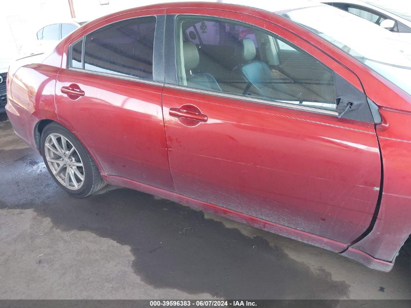 2012 Mitsubishi Galant Es/Se VIN: 4A32B3FF2CE023848 Lot: 39596383