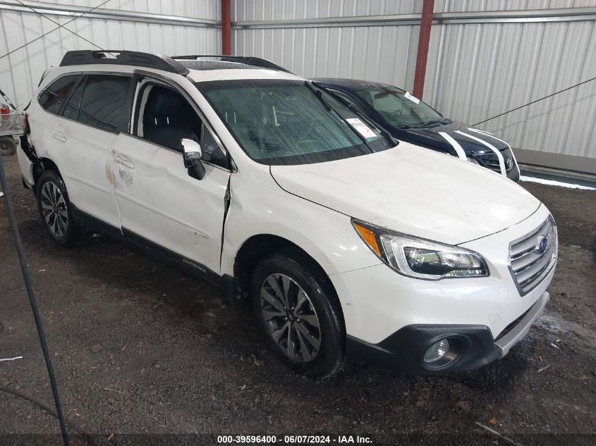 2016 Subaru Outback 2.5I Limited VIN: 4S4BSANCXG3267906 Lot: 39596400