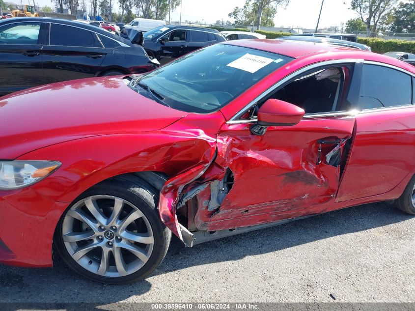 2016 Mazda Mazda6 I Touring VIN: JM1GJ1V55G1477727 Lot: 39596410