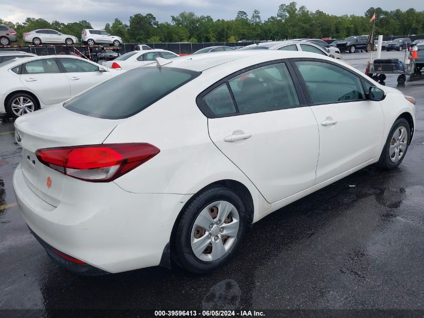 2017 Kia Forte Lx VIN: 3KPFK4A79HE119806 Lot: 39596413