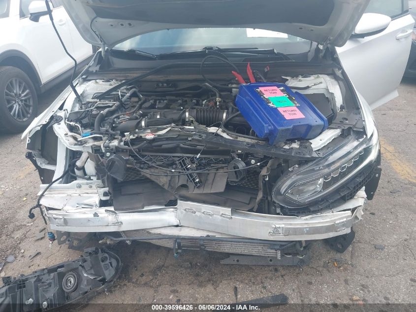 2021 Honda Accord Lx VIN: 1HGCV1F12MA055247 Lot: 39596426