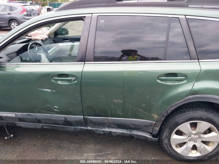 2011 Subaru Outback 2.5I Premium VIN: 4S4BRBBC2B3316210 Lot: 39596430