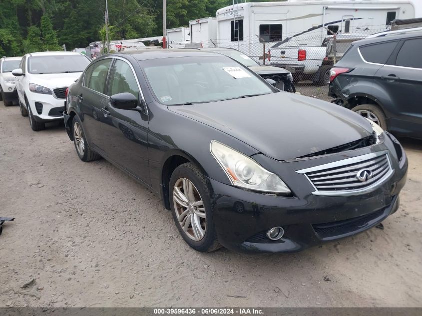 2011 Infiniti G25 VIN: JN1DV6AR5BM654073 Lot: 39596436