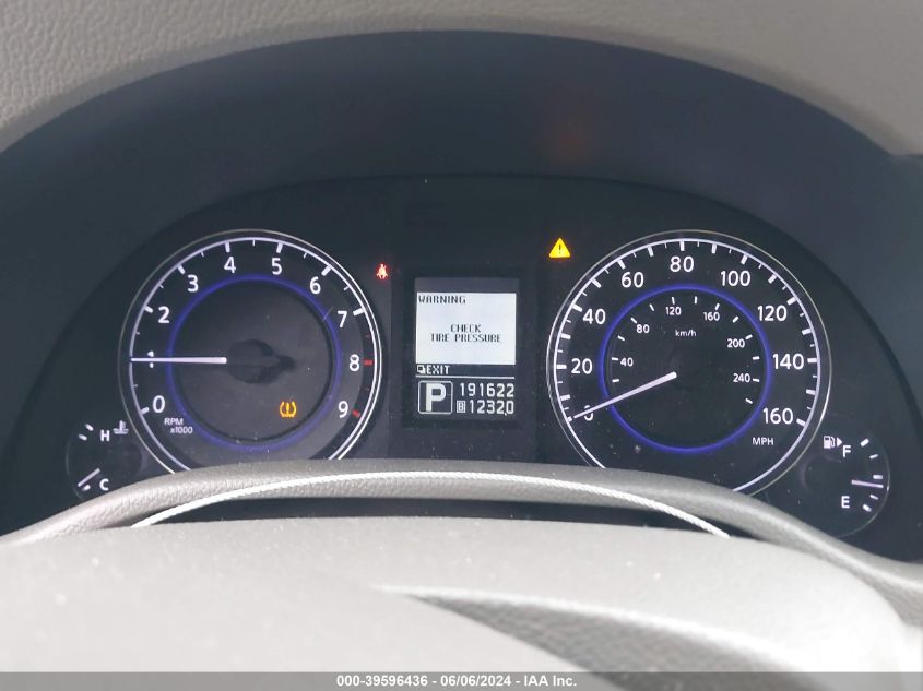 2011 Infiniti G25 VIN: JN1DV6AR5BM654073 Lot: 39596436