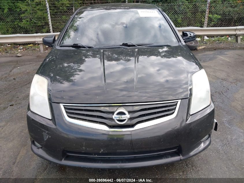 2011 Nissan Sentra 2.0Sl VIN: 3N1AB6AP5BL653042 Lot: 39596442