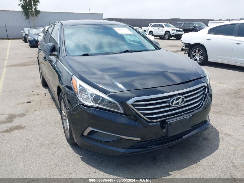 2016 Hyundai Sonata Se VIN: 5NPE24AF2GH370860 Lot: 39596445