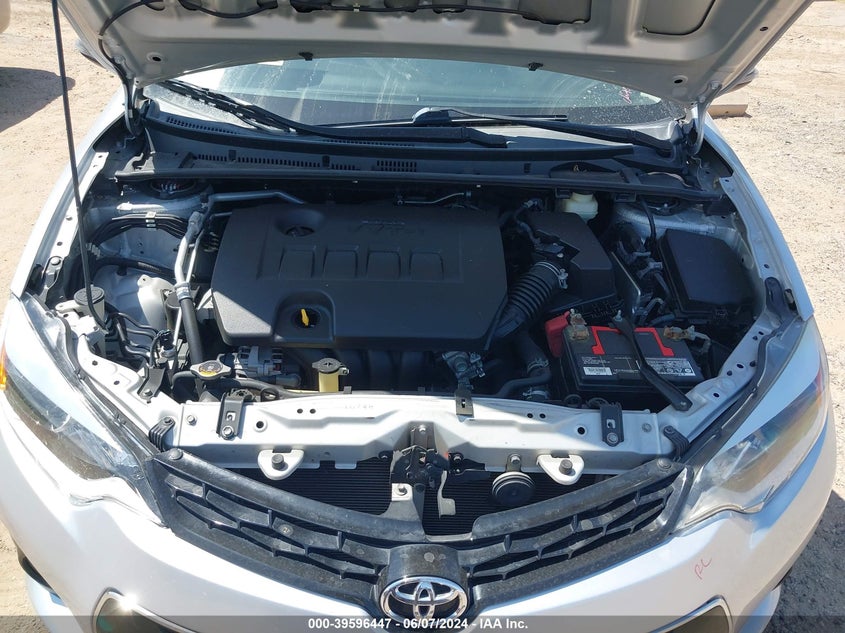 2016 Toyota Corolla S Plus VIN: 5YFBURHE0GP436235 Lot: 39596447