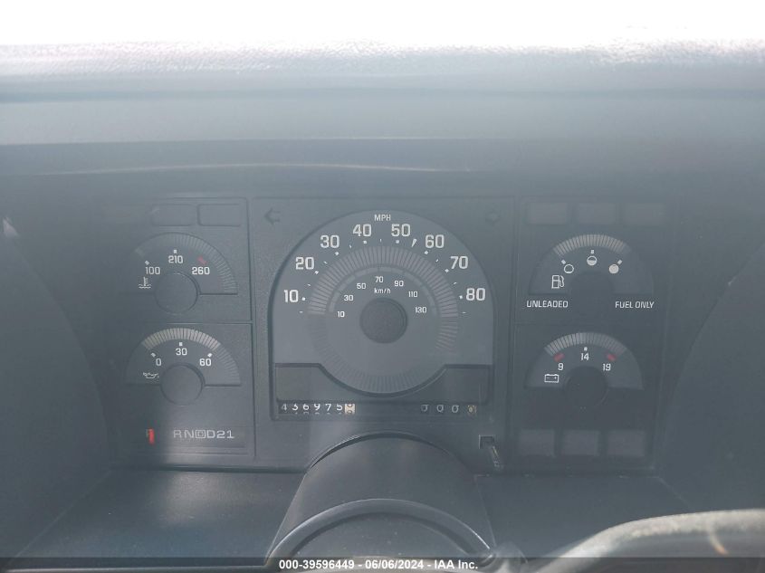 1988 Chevrolet Gmt-400 K1500 VIN: 1GCDK14KXJZ148375 Lot: 39596449