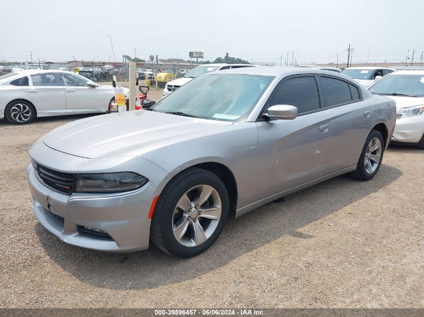 2016 Dodge Charger Sxt VIN: 2C3CDXHG6GH355275 Lot: 39596457