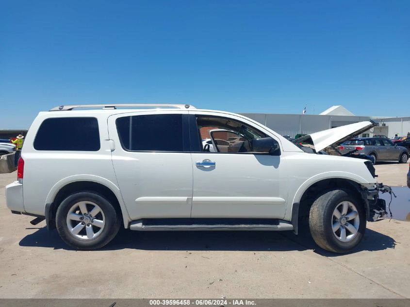 2014 Nissan Armada Sv VIN: 5N1BA0ND9EN611233 Lot: 39596458