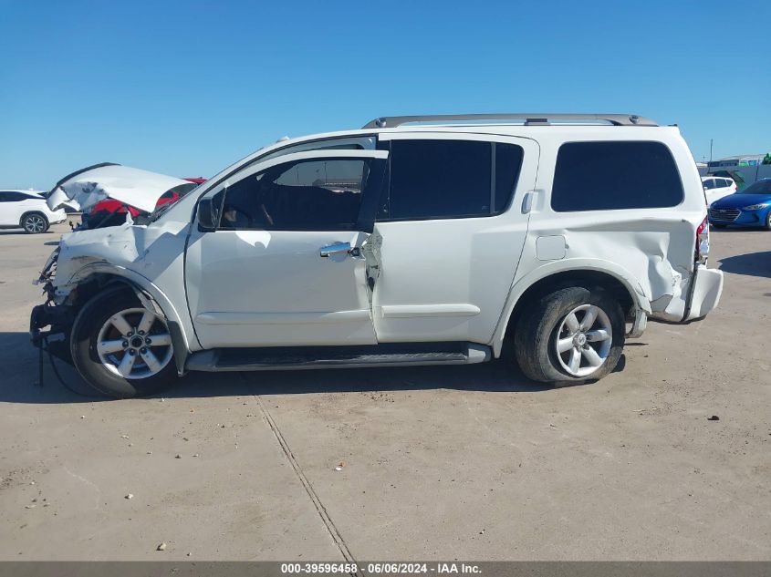 2014 Nissan Armada Sv VIN: 5N1BA0ND9EN611233 Lot: 39596458