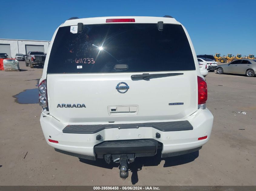 2014 Nissan Armada Sv VIN: 5N1BA0ND9EN611233 Lot: 39596458