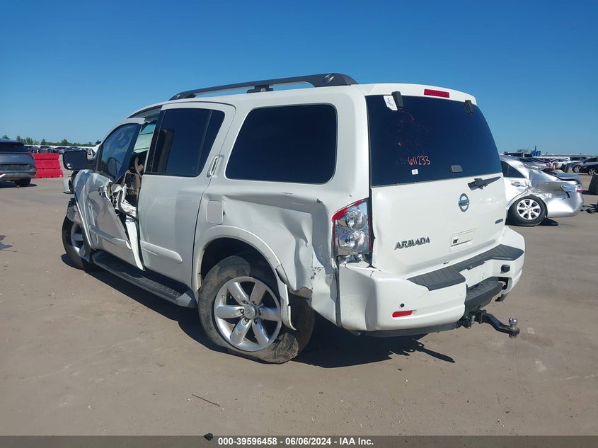 2014 Nissan Armada Sv VIN: 5N1BA0ND9EN611233 Lot: 39596458