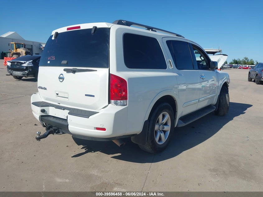 2014 Nissan Armada Sv VIN: 5N1BA0ND9EN611233 Lot: 39596458
