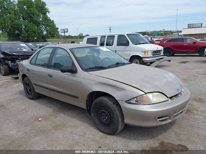 2002 Chevrolet Cavalier VIN: 1G1JC524027260653 Lot: 39596463