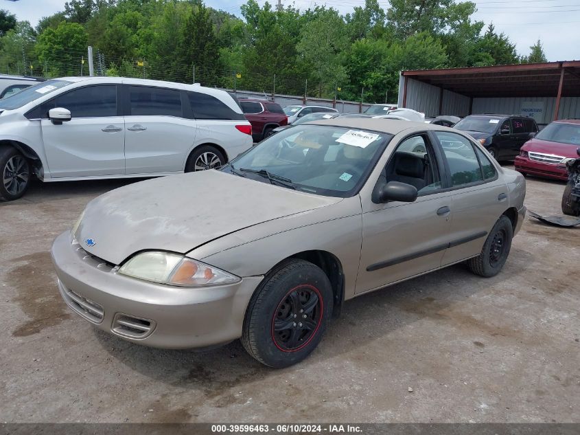 2002 Chevrolet Cavalier VIN: 1G1JC524027260653 Lot: 39596463