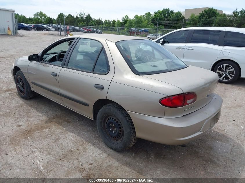 2002 Chevrolet Cavalier VIN: 1G1JC524027260653 Lot: 39596463