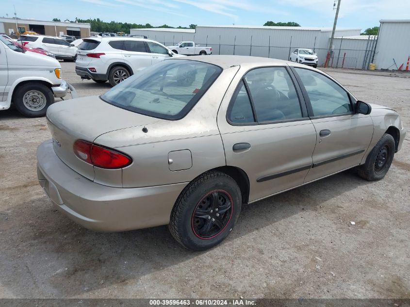 2002 Chevrolet Cavalier VIN: 1G1JC524027260653 Lot: 39596463