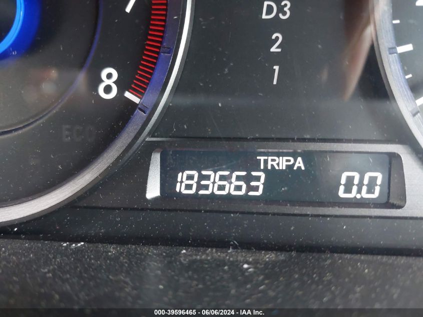 2010 Honda Accord Crosstour Ex-L VIN: 5J6TF2H54AL001721 Lot: 39596465