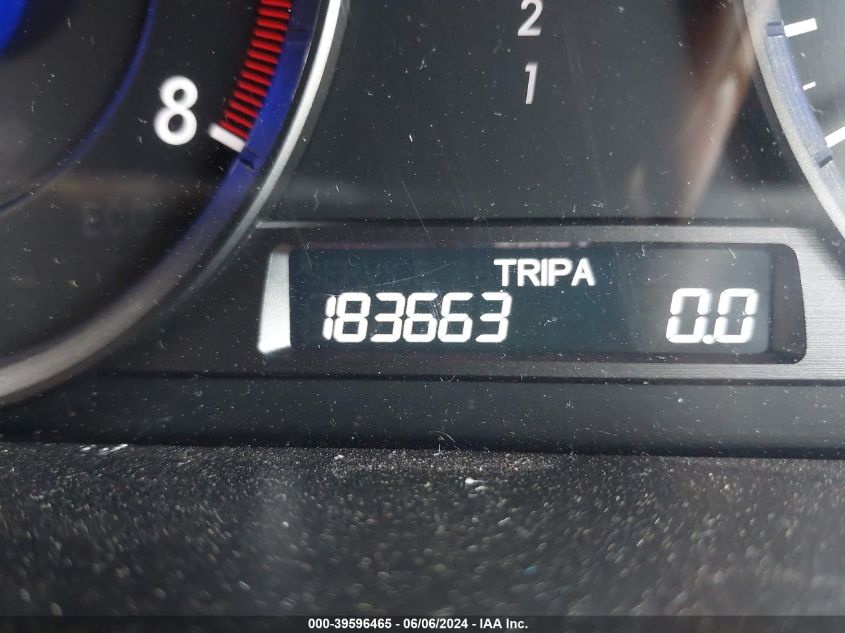 2010 Honda Accord Crosstour Ex-L VIN: 5J6TF2H54AL001721 Lot: 39596465