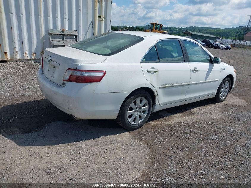 2007 Toyota Camry Hybrid Hybrid VIN: 4T1BB46K87U002693 Lot: 39596469